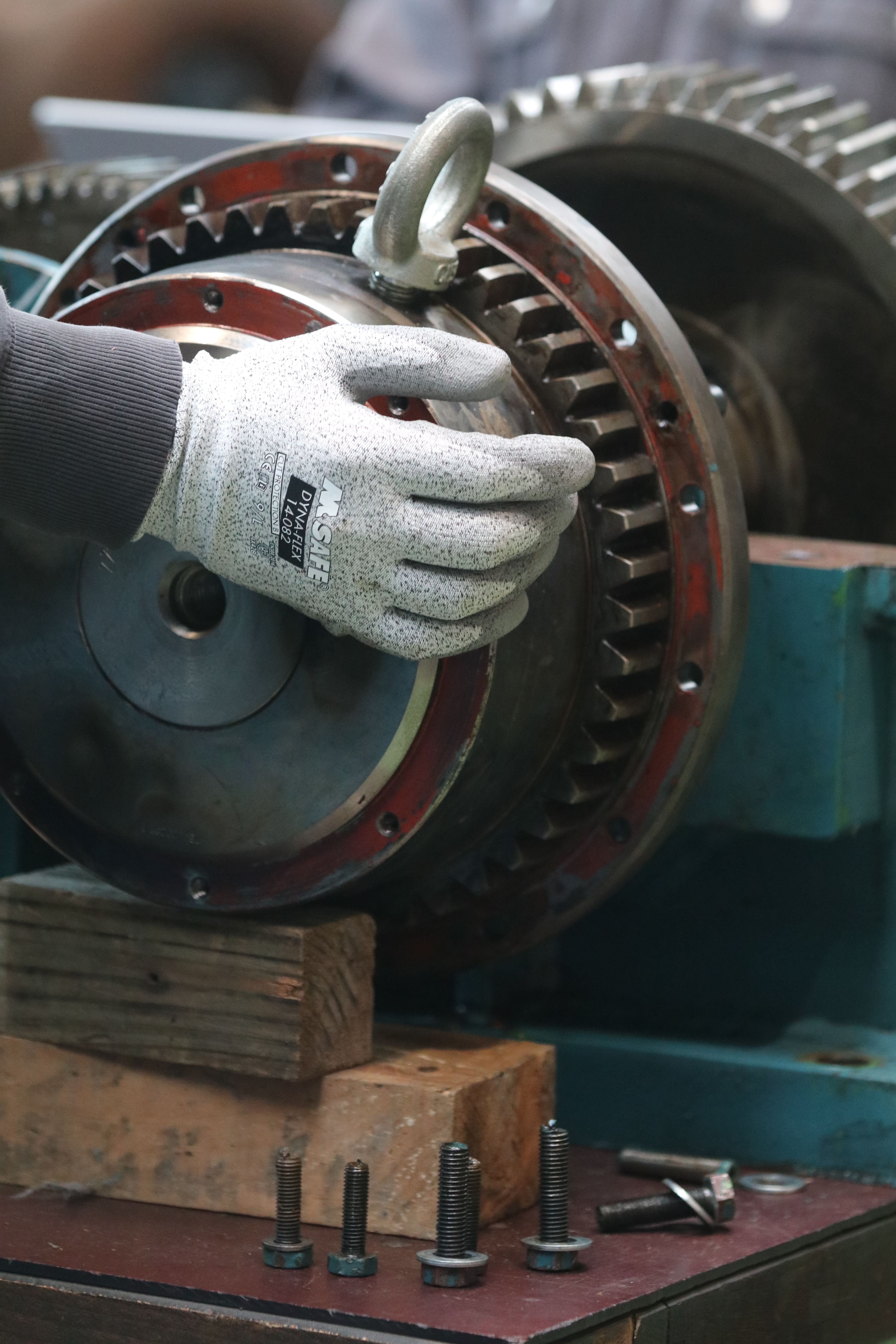 Industrial part identification and technical review