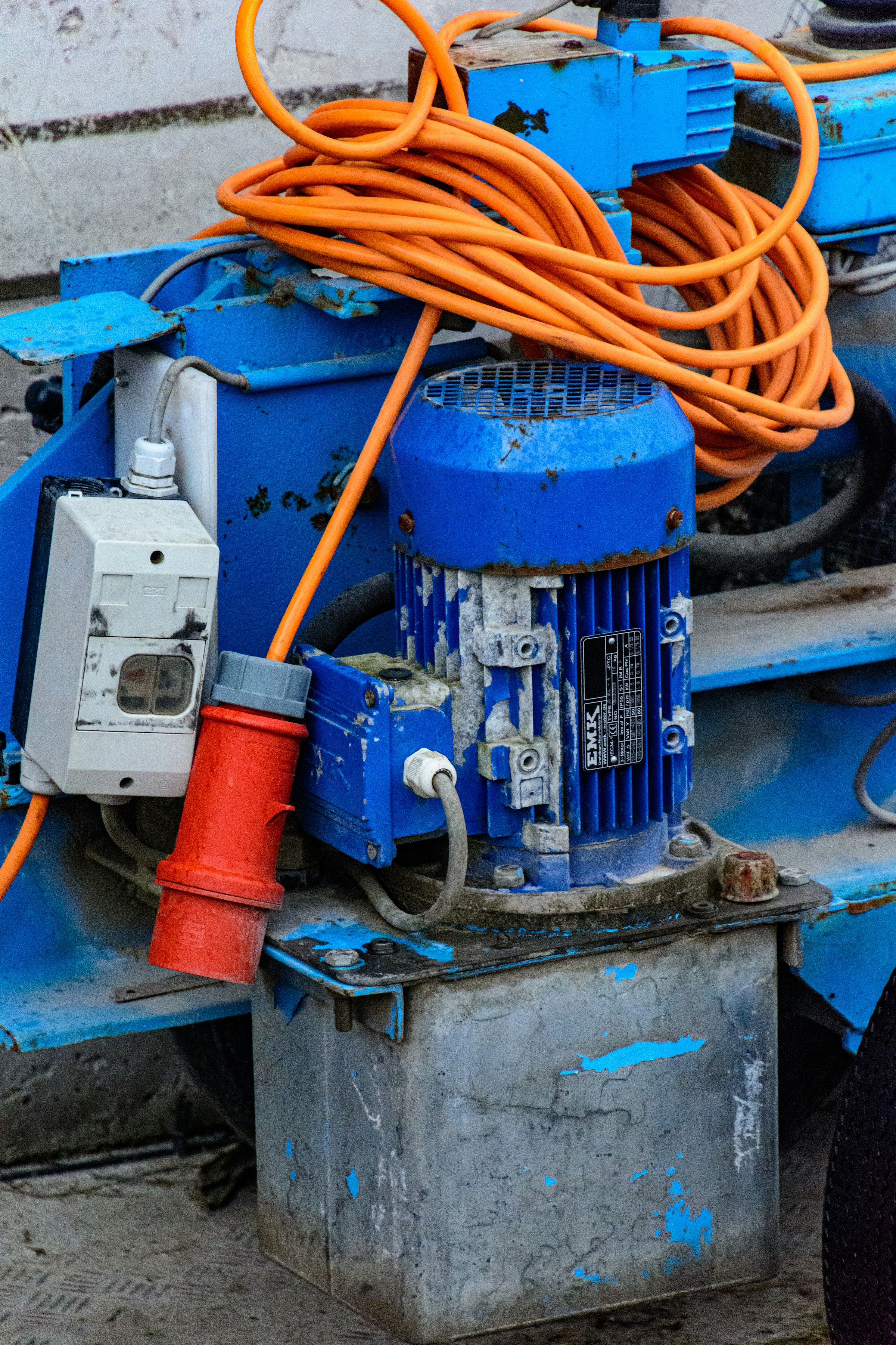 Industrial electric motor