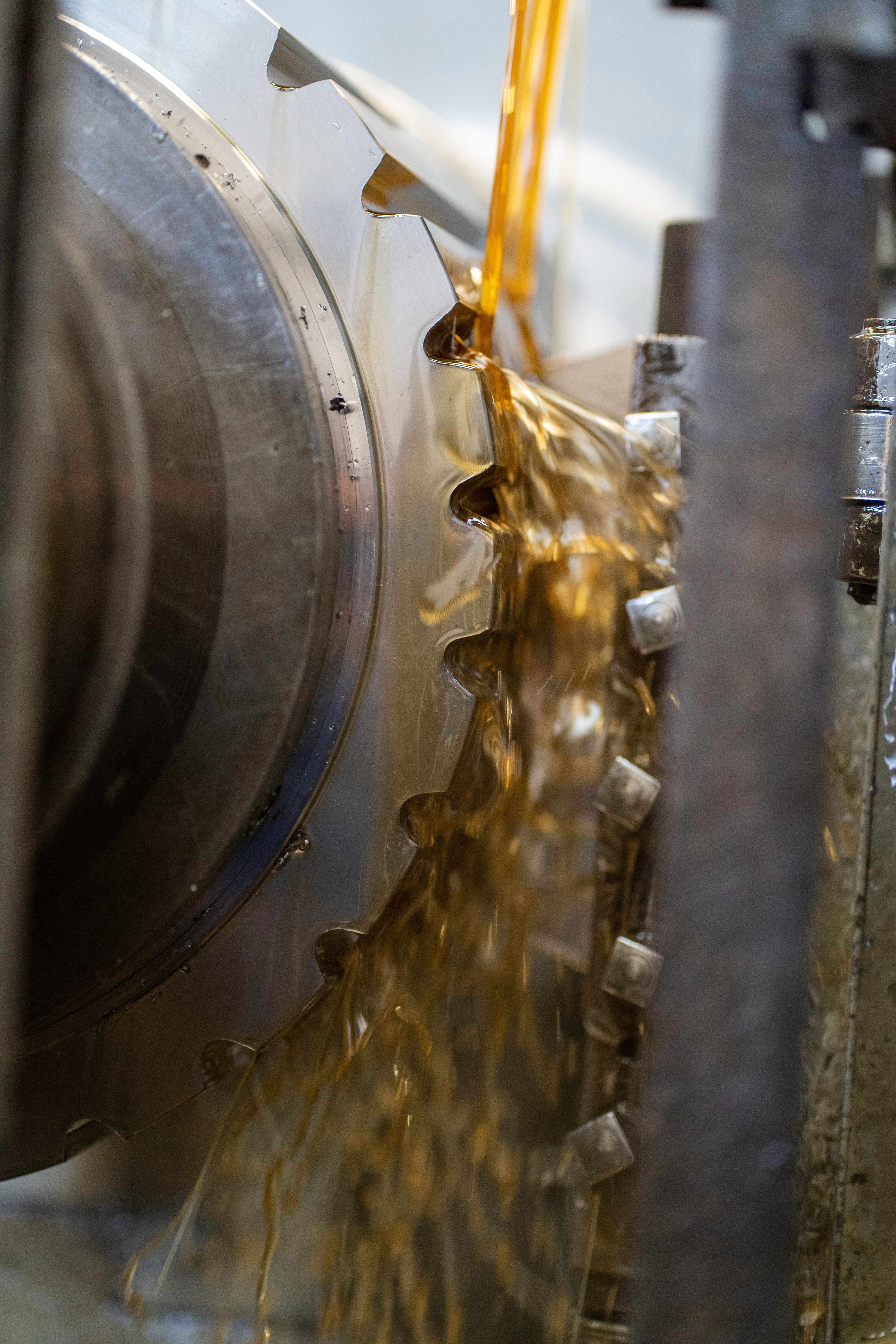Industrial gear lubrication